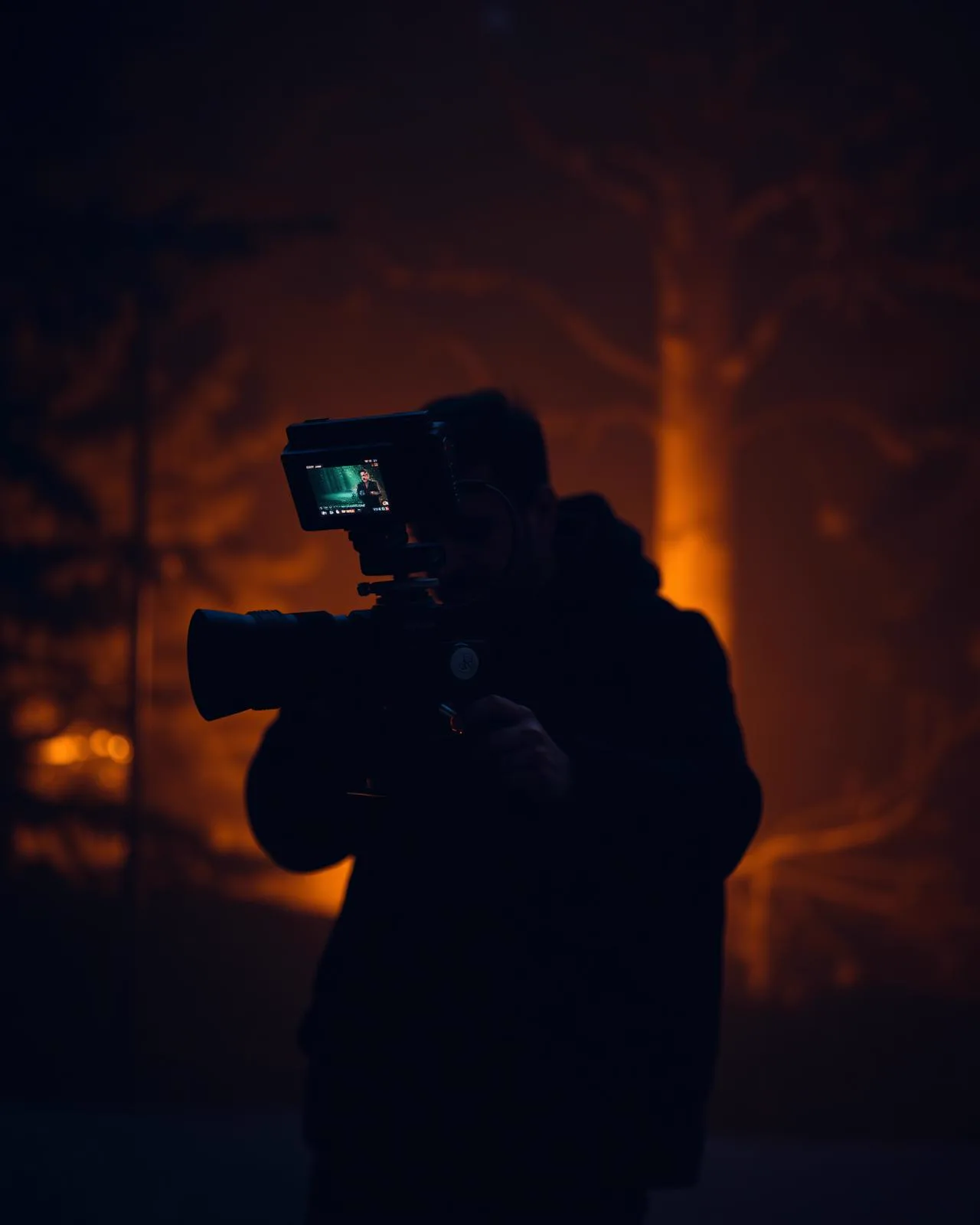 LLEDROK founder Kordell Langanke on a twilight production shoot in Colorado Springs